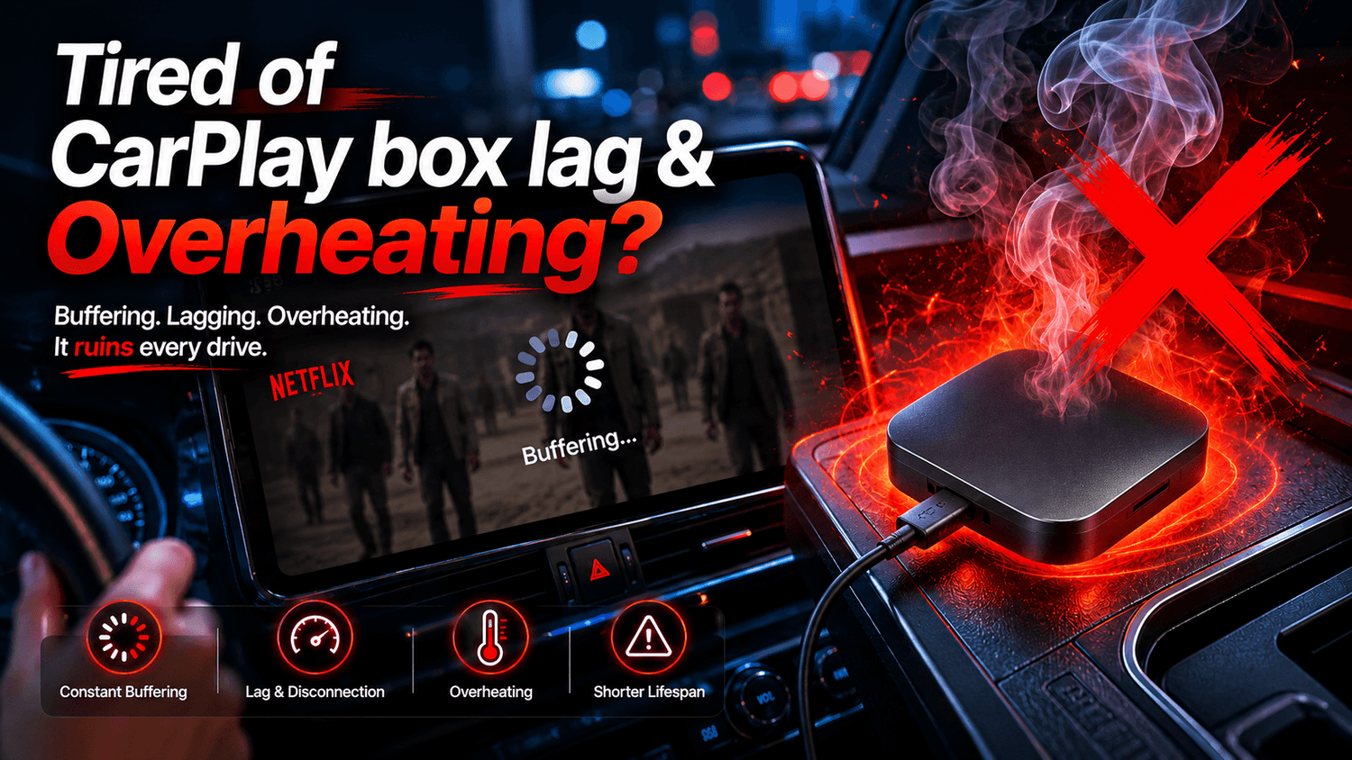 Why Does Your CarPlay AI Box Lag or Overheat? 5 Tips to Fix Streaming Buffering