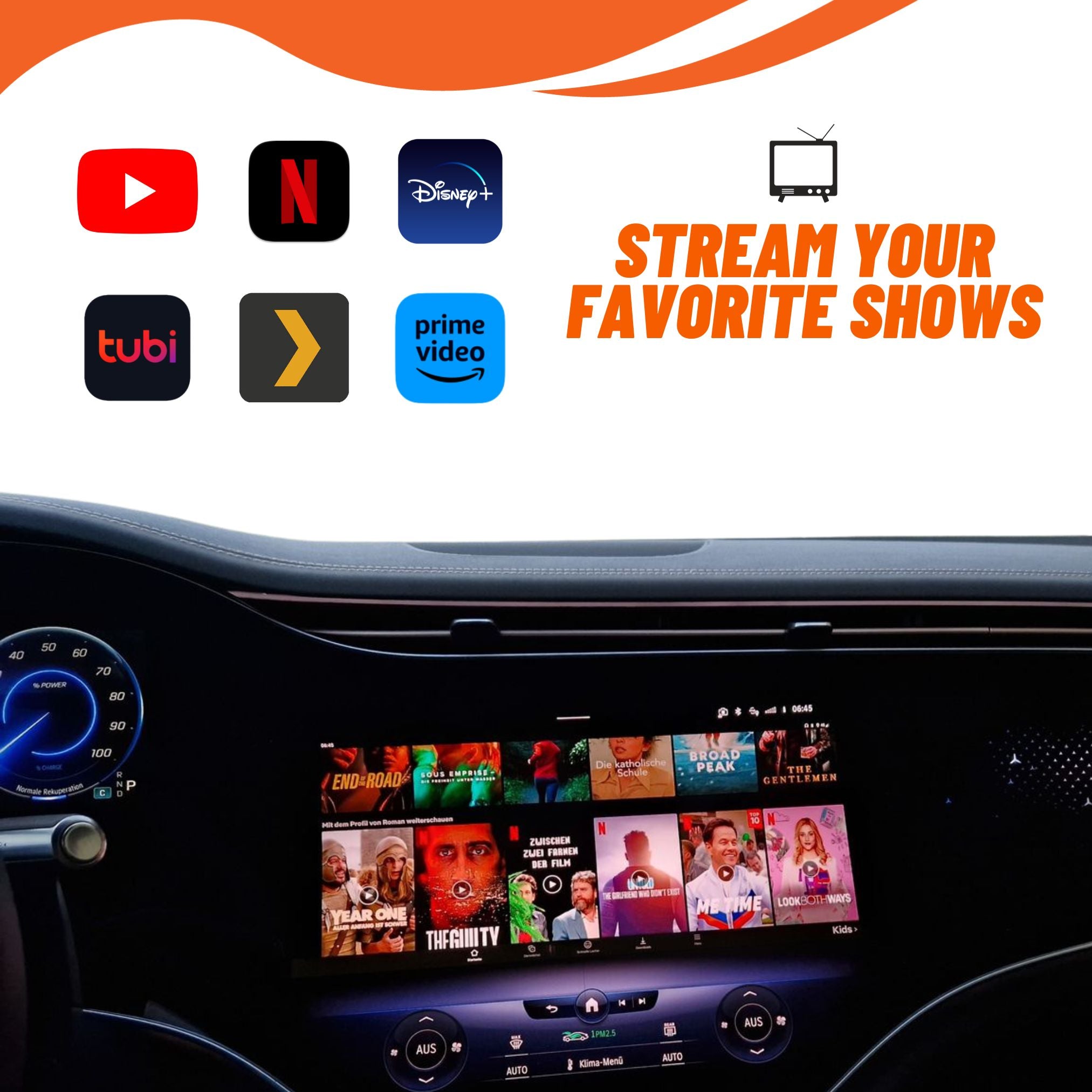 Stream to car via transcend car box