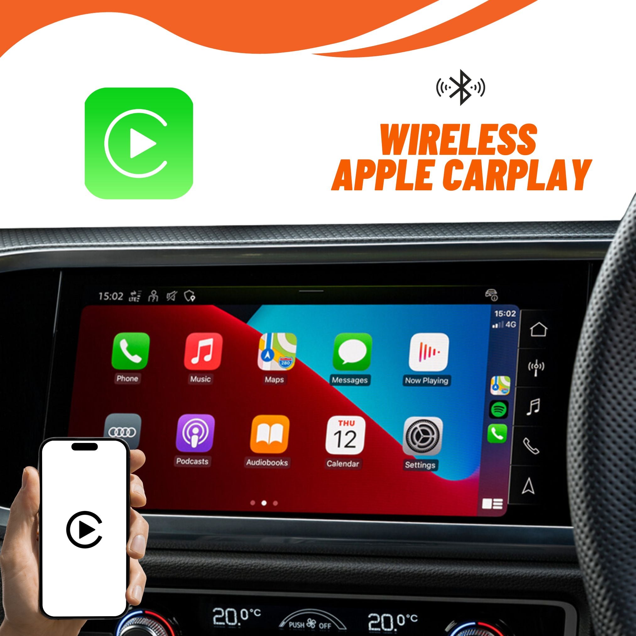 Add wireless CarPlay to car